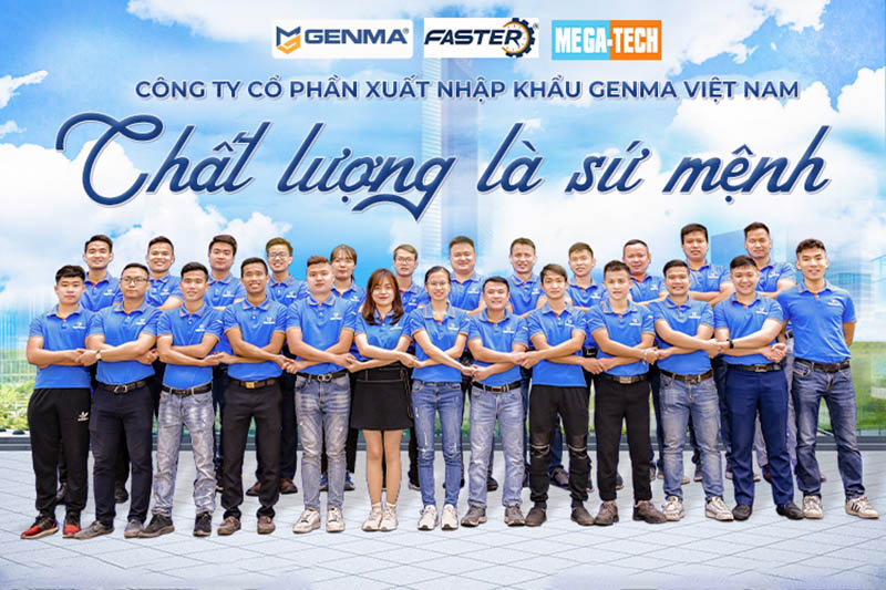 Đội ngũ nhân lực GENMA Việt Nam dày dặn kinh nghiệm
