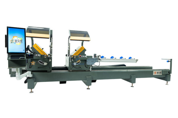 Máy cắt nhôm 2 đầu JiLiXing 550 CNC 4