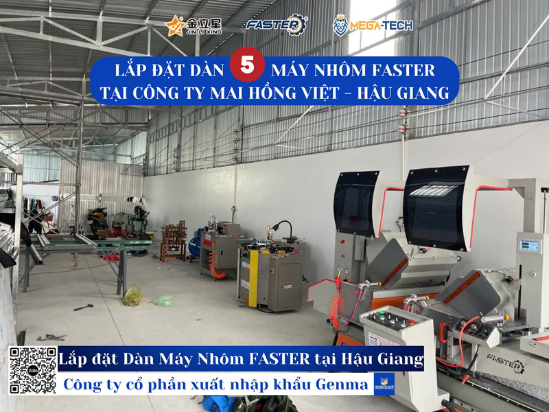 Bảo dưỡng Máy Nhôm Faster