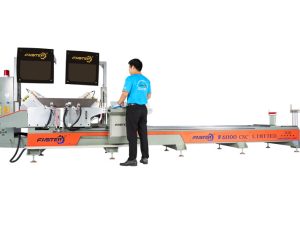 Máy cắt nhôm 2 đầu Faster F6000 CNC Limited 10