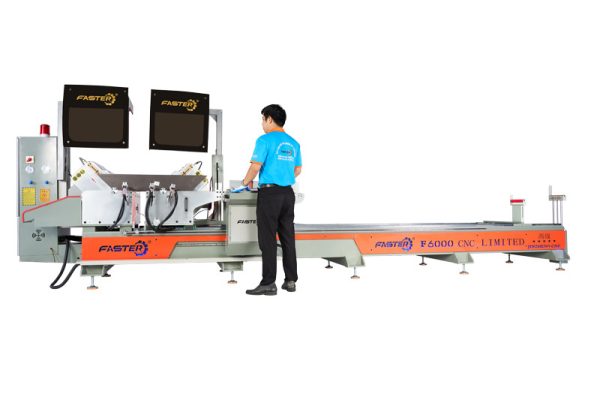 Máy cắt nhôm 2 đầu Faster F6000 CNC Limited 10